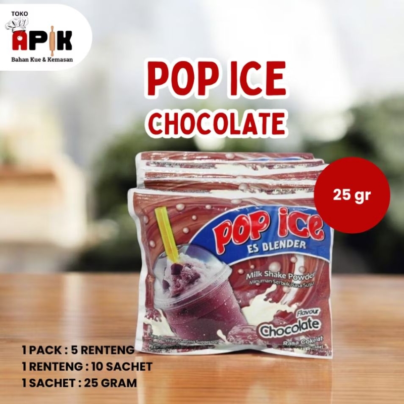 

POP ICE Aneka Rasa 1 Renceng Isi 10 Sachet | Minuman Bubuk