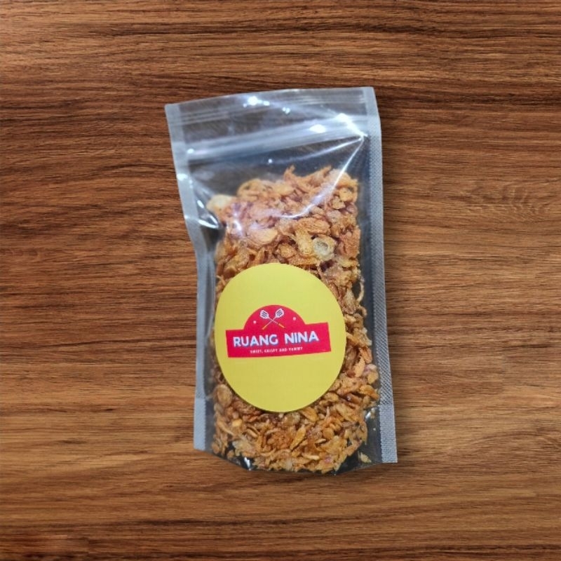 

Bawang Goreng Asli Tanpa Campuran Pouch 50gr