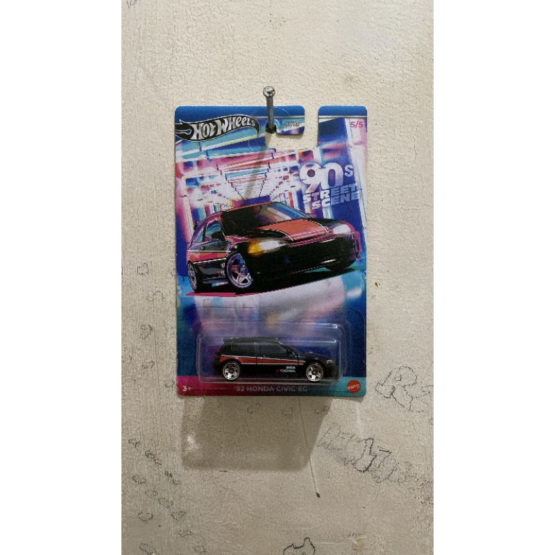 Hot wheels 90s street scene Civic Eg