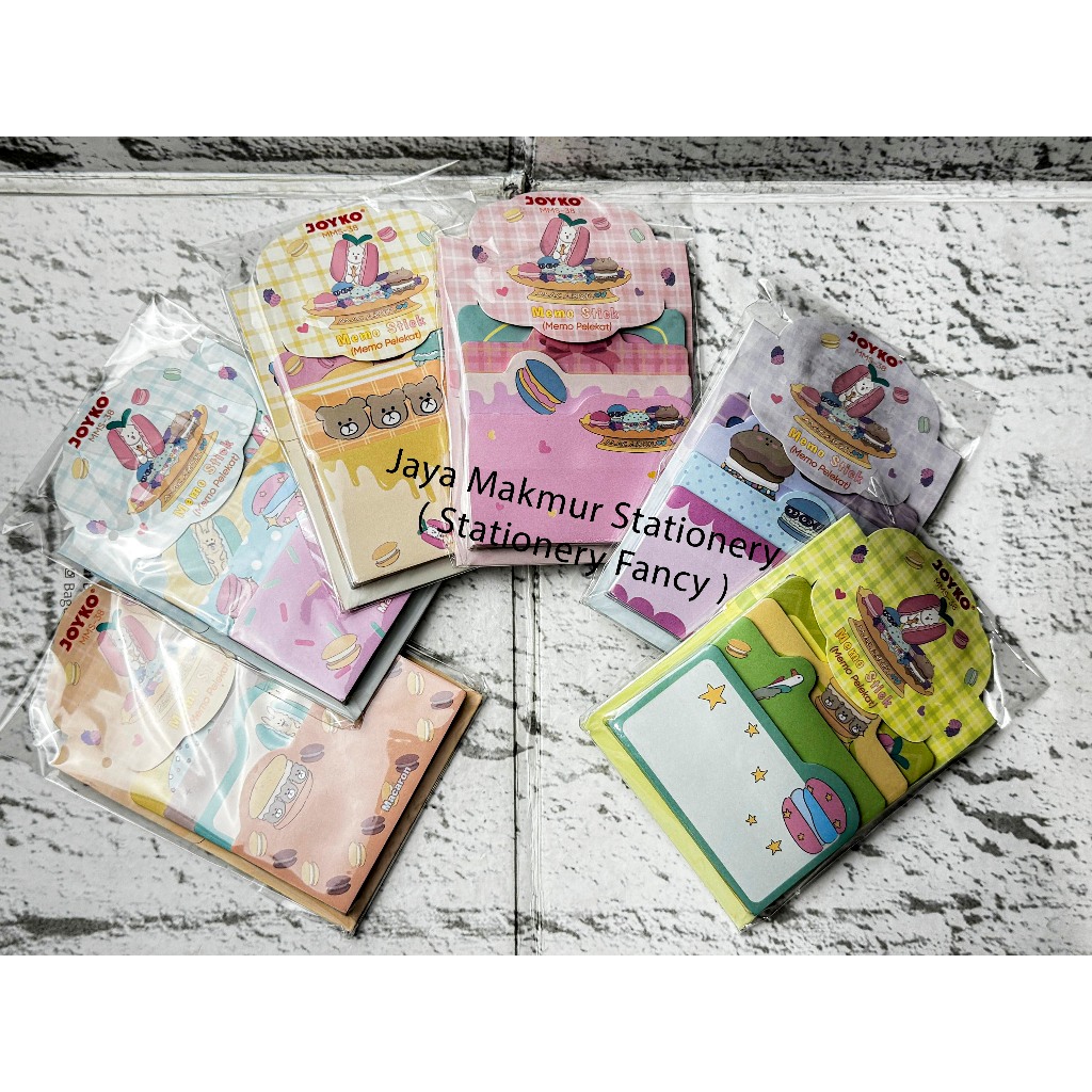 

Memo Stick Sticky Note Joyko Macaron MMS-38 (Eceran)