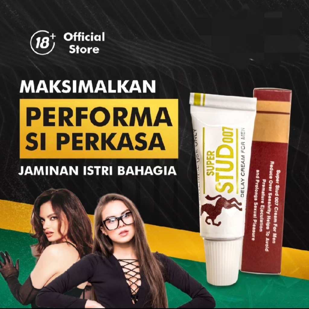 Stud 007 Original Cream Obat Kuat Tahan Lama Ejakulasi Pria