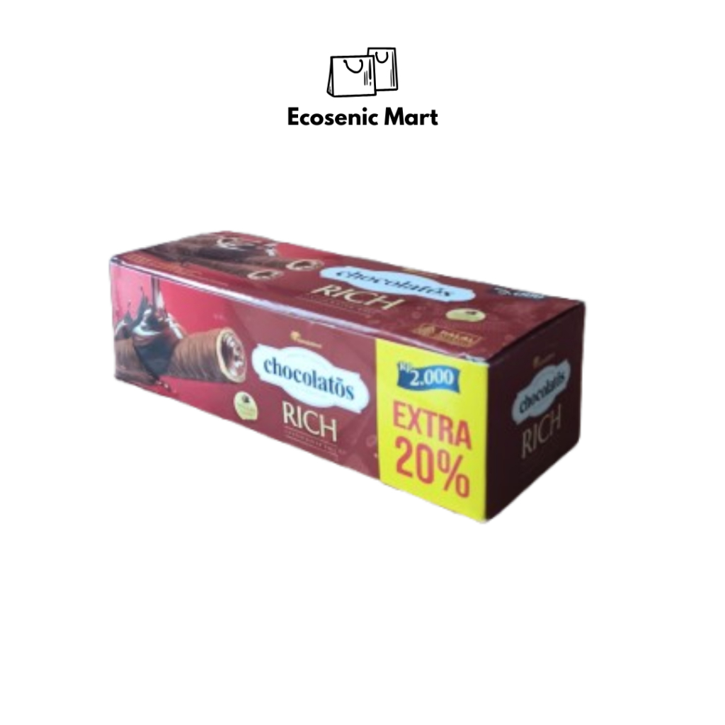 

Chocolatos Rich 19gr isi 12pcs