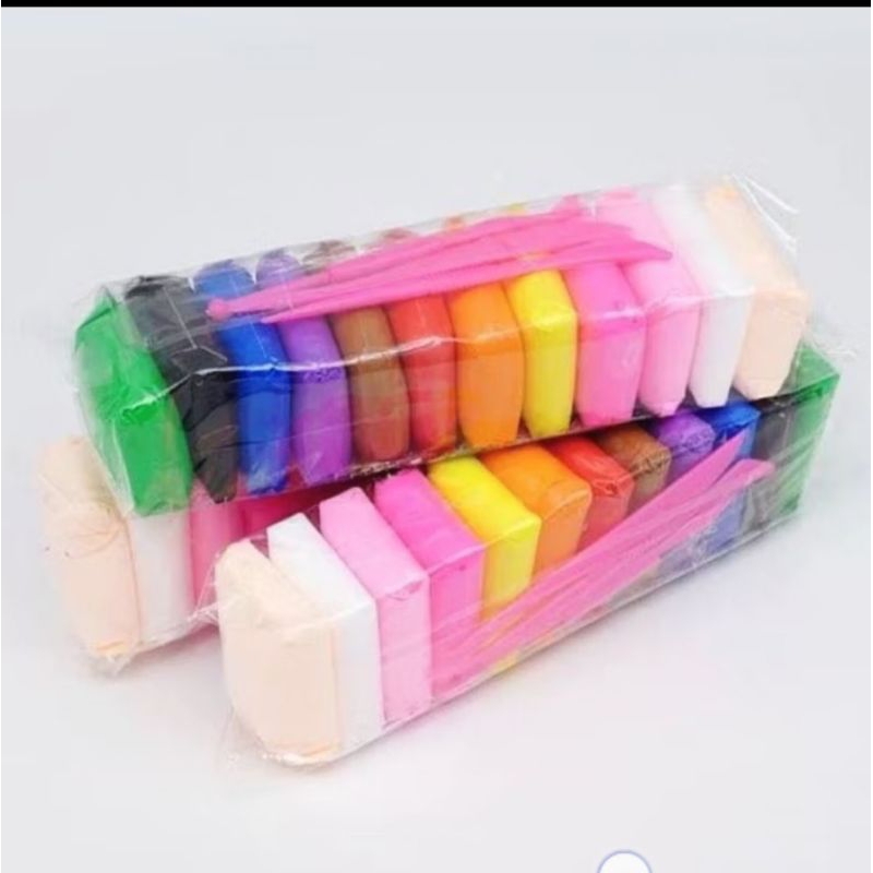 CLAY ISI 12 WARNA WARNI