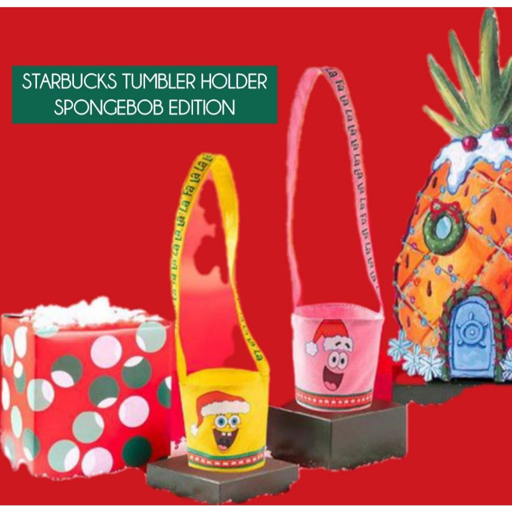 Starbucks X Spongebob Tumbler Holder