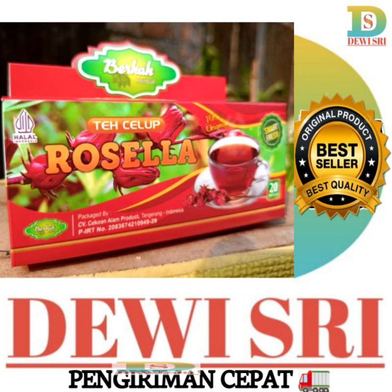 

Teh Celup ROSELLA Teh Celup Herbal 1Box