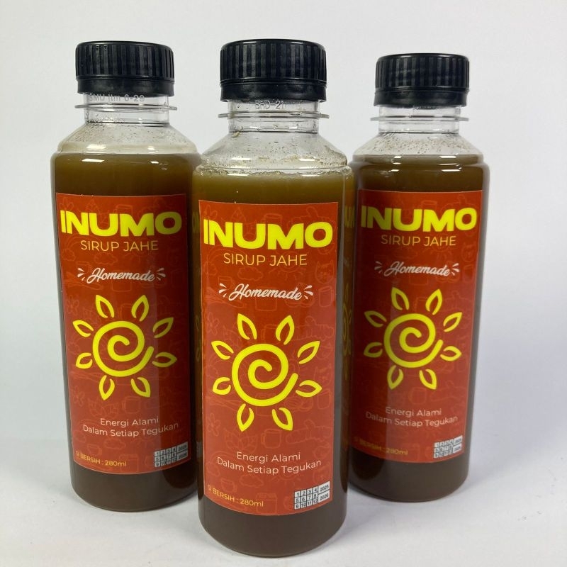 

INUMO - Sirup Jahe 280 ml | Sirup Jahe Murni Organik | Hangatkan Badan, Tingkatkan Imunitas, Bebas Pengawet