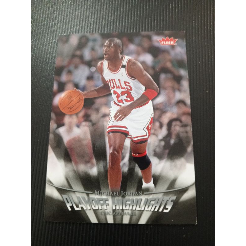kartu basket Fleer Michael Jordan kartu basket Michael jordan