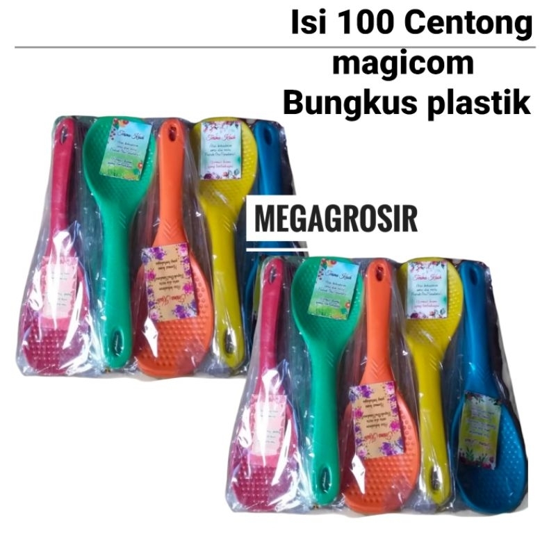 isi 100 pcs Souvenir Centong Magicom - souvenir centong nasi/souvenir pernikahan murah