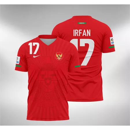 Jersey Timnas Indonesia 2010 Irfan Bachdim