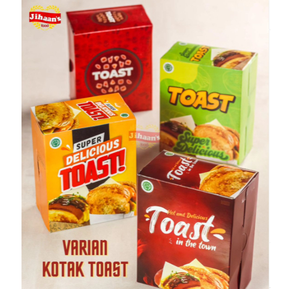 

Kotak/Packaging Roti Toast Isi 10 Pcs - Jihaan's Food Medan