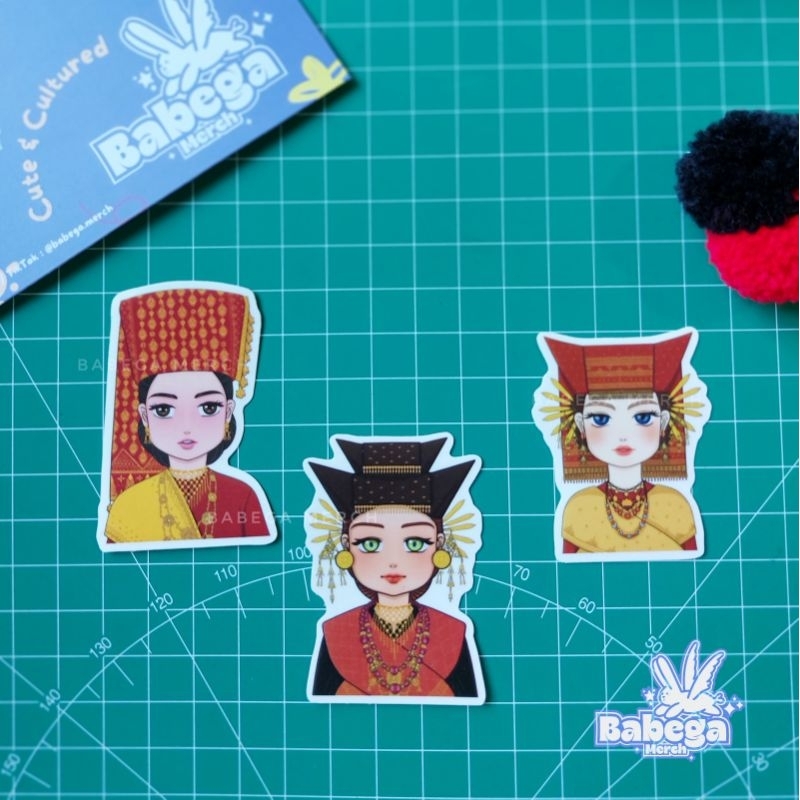 

Tingkuluak Series 01 Sticker Set