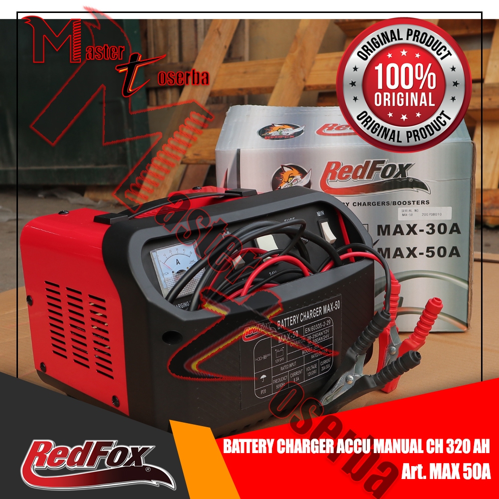 Battery Charger ACCU Charger Aki MAX-50A Redfox