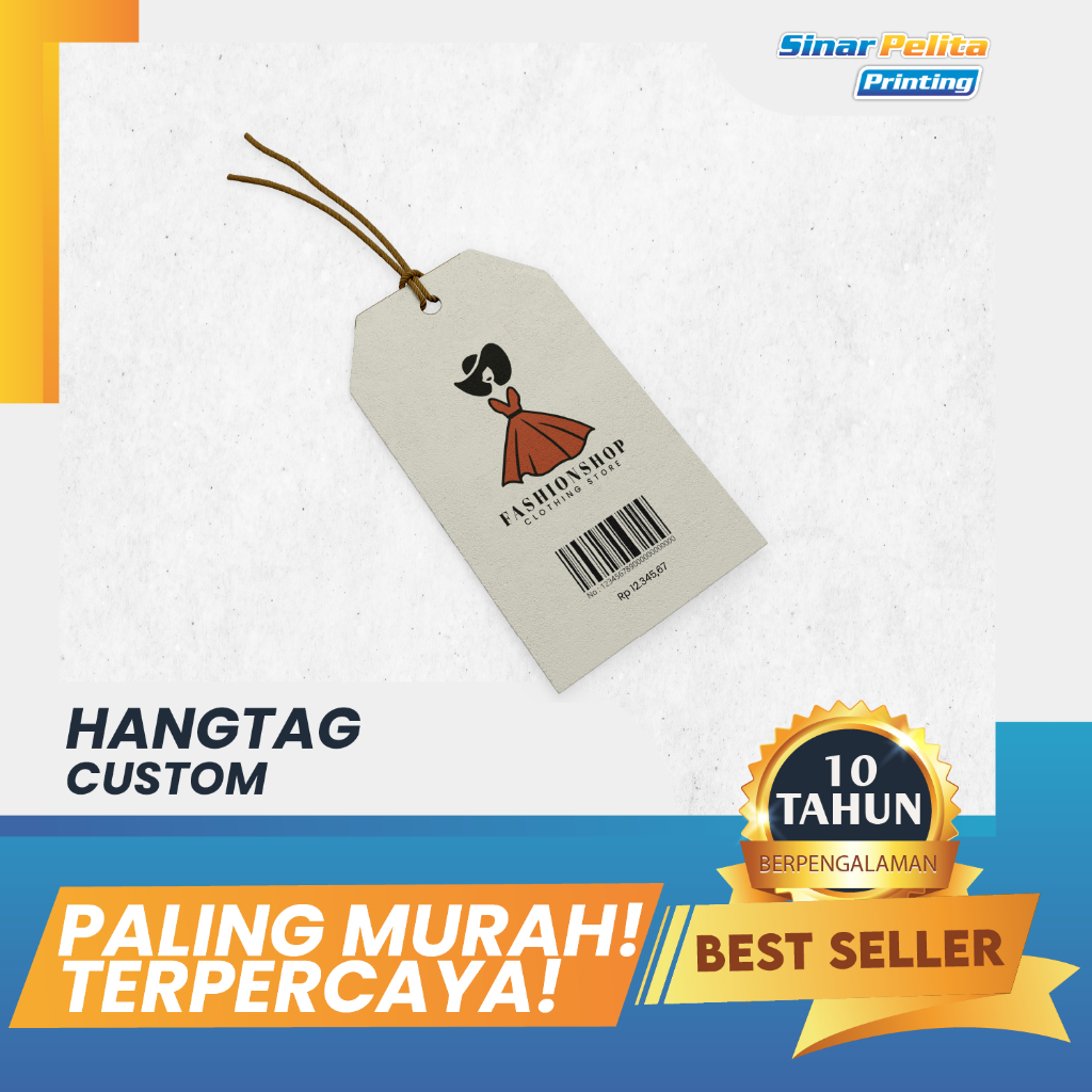 

Hangtag Custom | Hangtag Baju Custom | Tag Label Custom