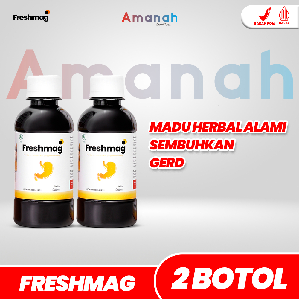 

Freshmag Paket 2 Botol Madu Solusi Permasalahan Lambung Original