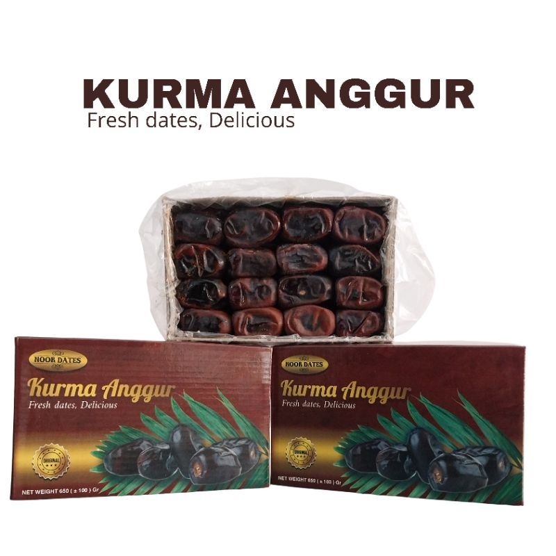 

Kurma Anggur Noor Dates 600gr Kurma Kaya Manfaat