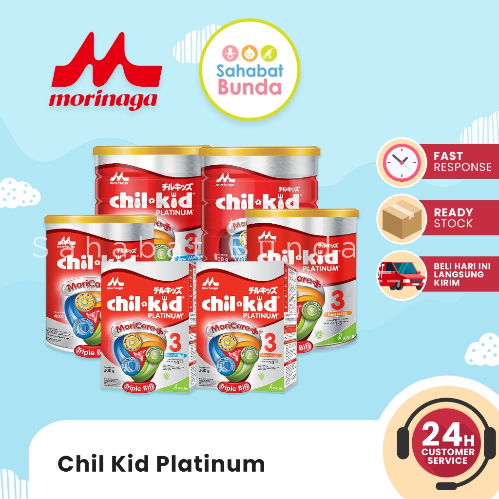 

MORINAGA Chil Kid Platinum Susu Formula 200gr 400gr 800gr