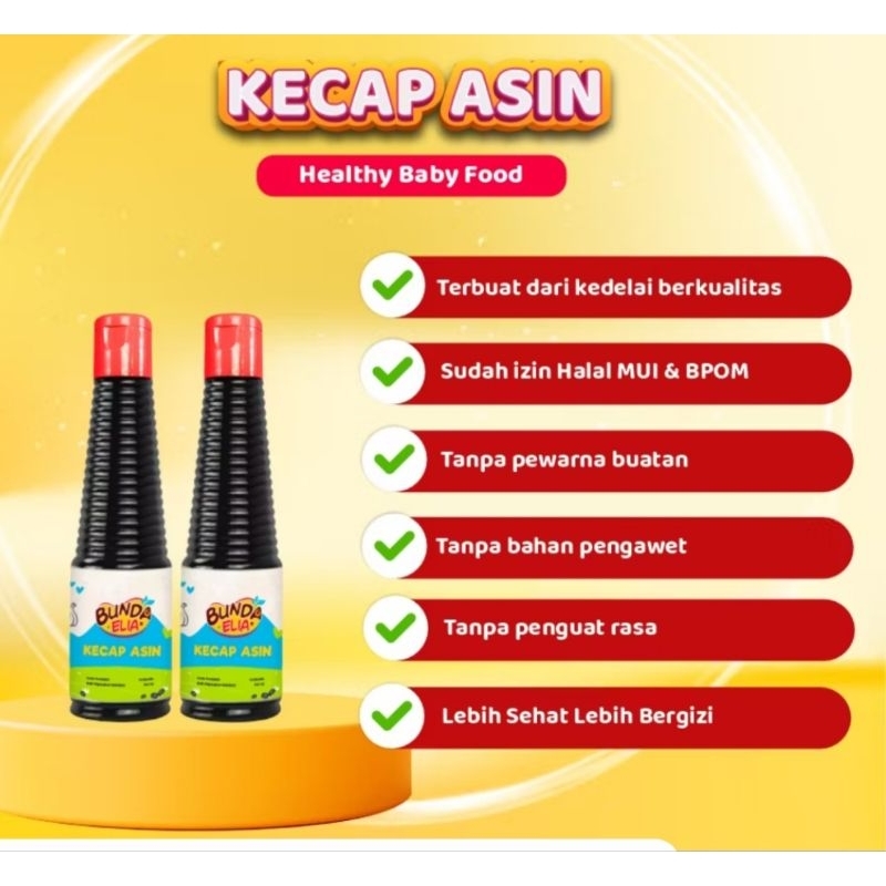 

Kecap Asin Bunda Elia 140ml