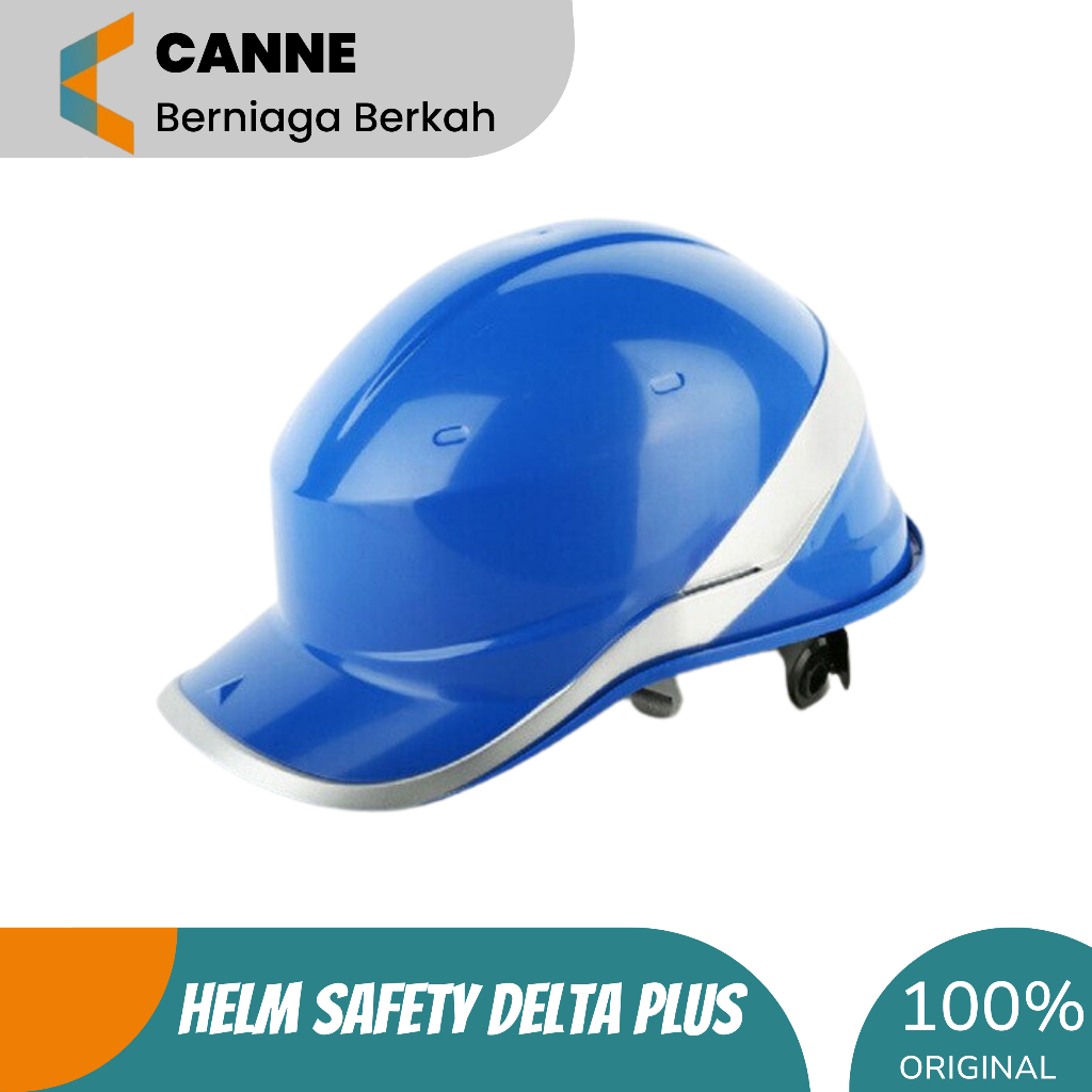 Delta Plus Helm Safety Proyek Biru + Tali Dagu