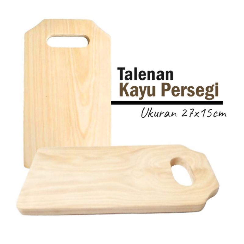 Talenan Kayu Talenan Persegi Talenan Persegi Besar Alas Pemotong