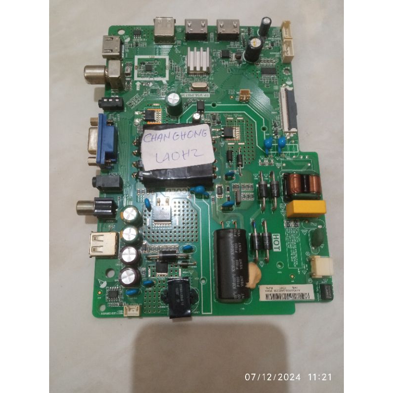 MB MOBO MAINBOARD MODULE MESIN TV CHANGHONG L40H2 (MB CG40)