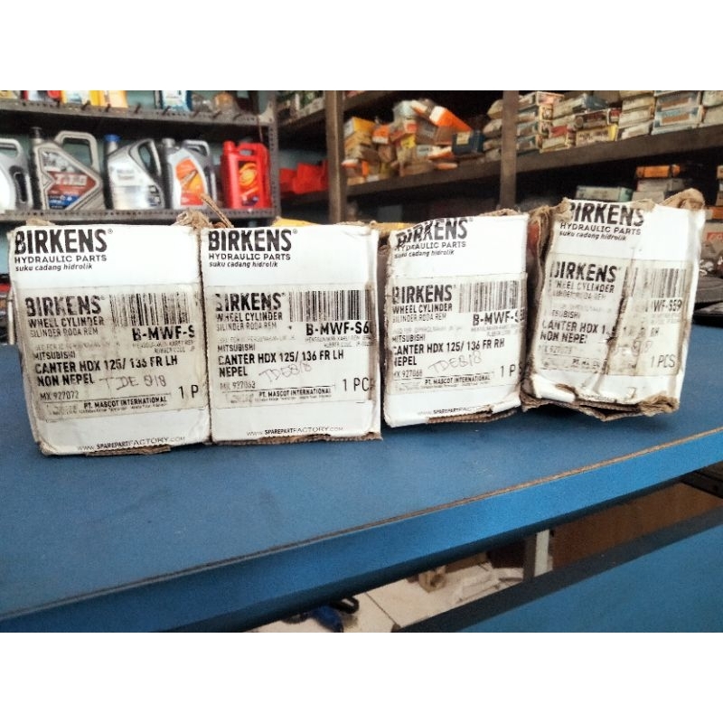 wheel cylinder master rem roda  depan canter hdx ps125/136