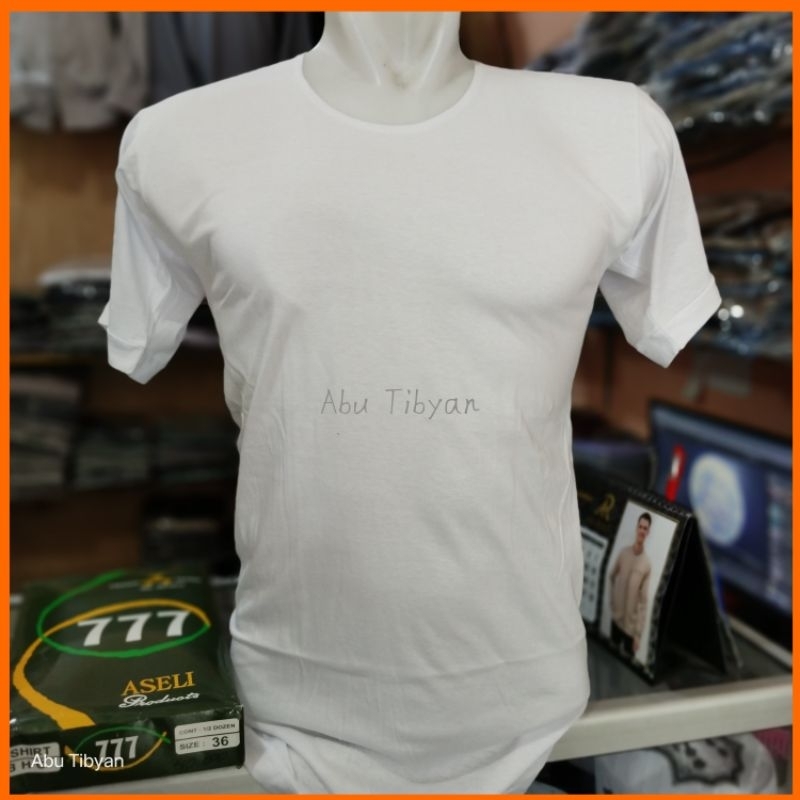 Kaos Oblong 777 | Kaos Dalaman 777 | Kaos Harian