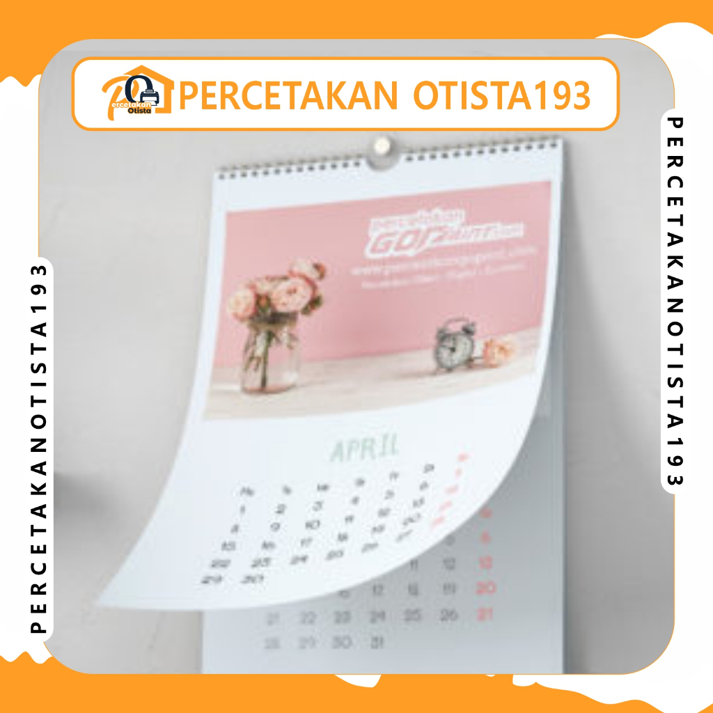 

kalender spiral 3 ply ( 3lembar ) full custom dan full design, tanpa minimal order