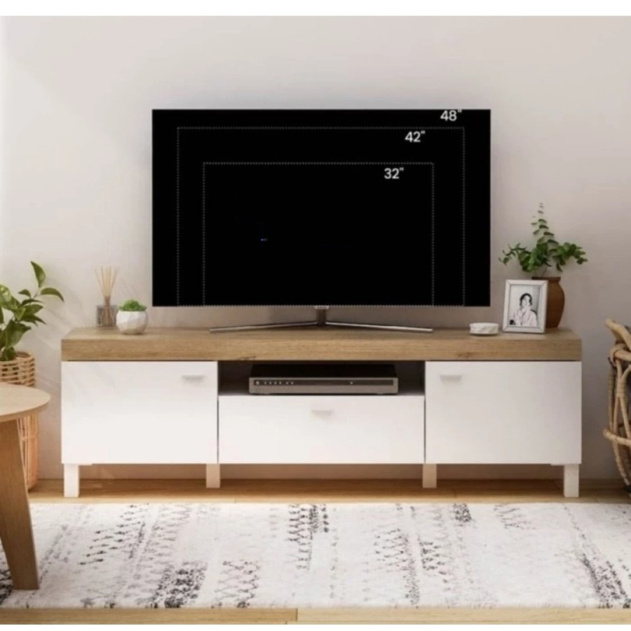 Rak Tv 150 cm bufet tv minimalis 150 cm retro meja tv