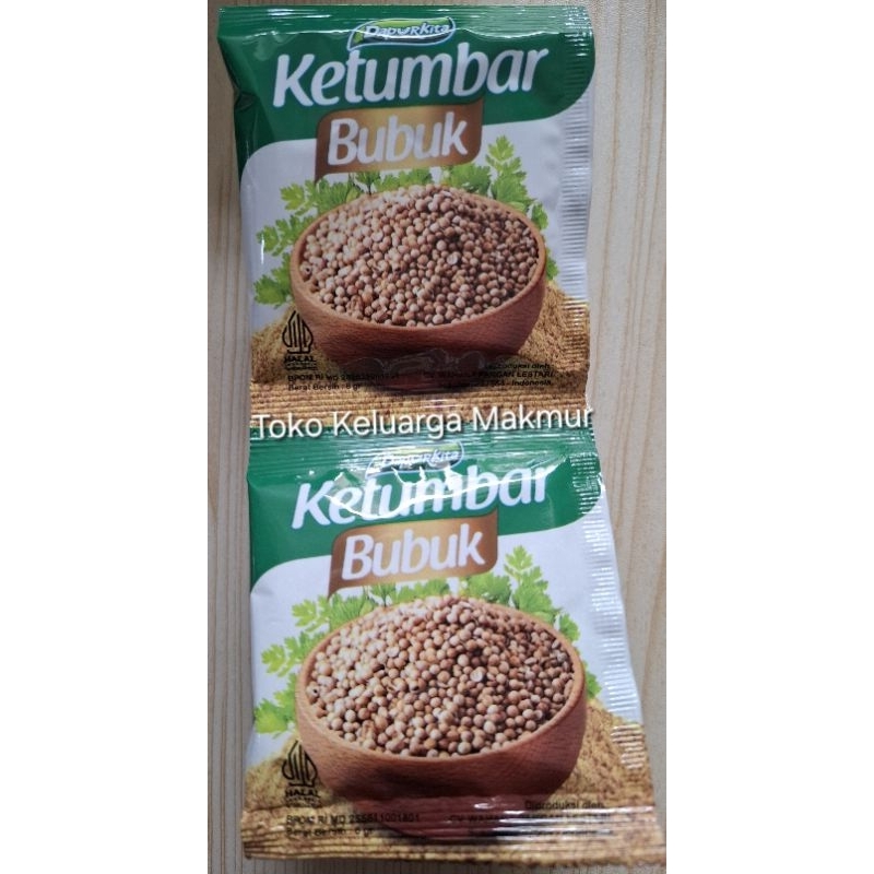 

KEMIRI BUBUK & KETUMBAR BUBUK RENTENG DARI DAPURKITA