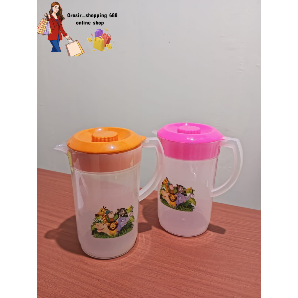 GS  [TERMURAH] Teko Plastik Jumbo 4.1 Liter NINA / Teko Plastik JUMBO Bpa Free Higt Quality