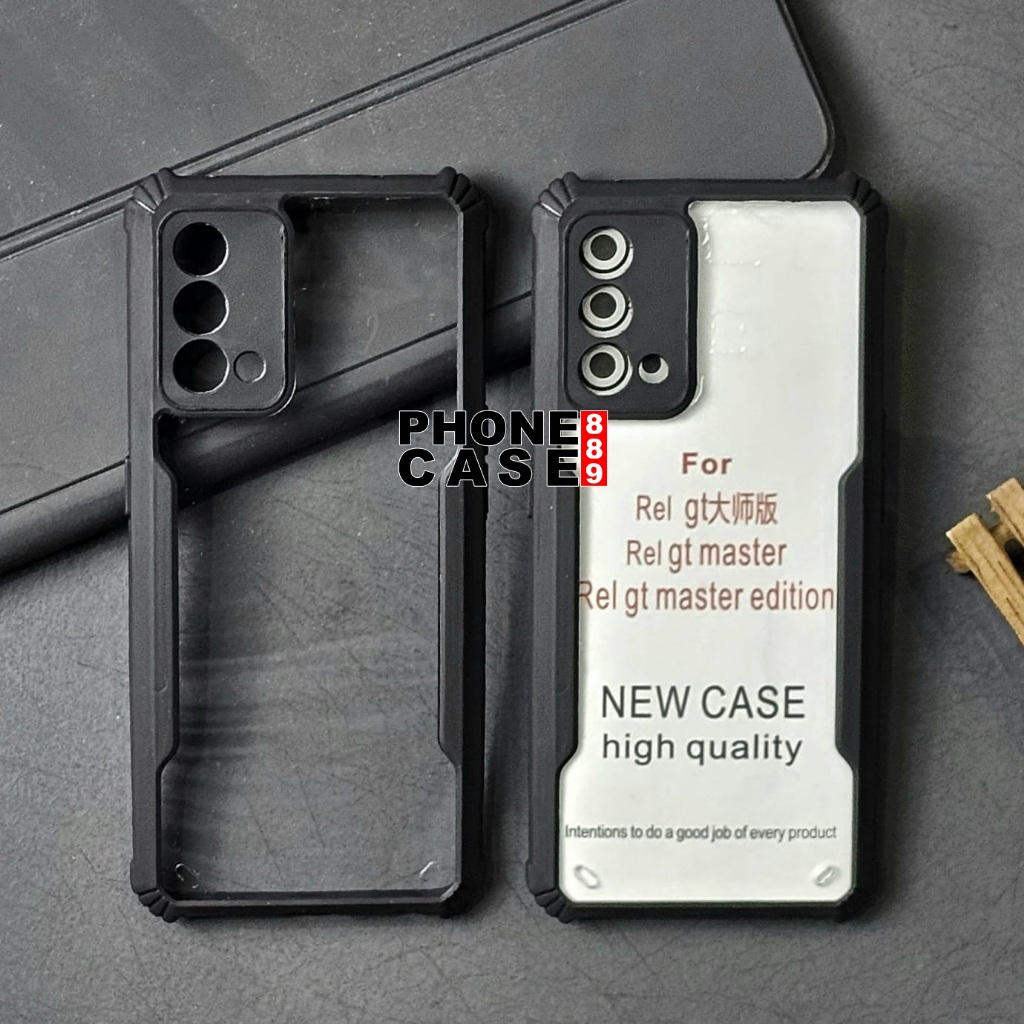 REALME GT MASTER CASE SHOCKPROOF SLIM TRANSPARAN CASE FUSION XUNDDE CASE REALME GT MASTER