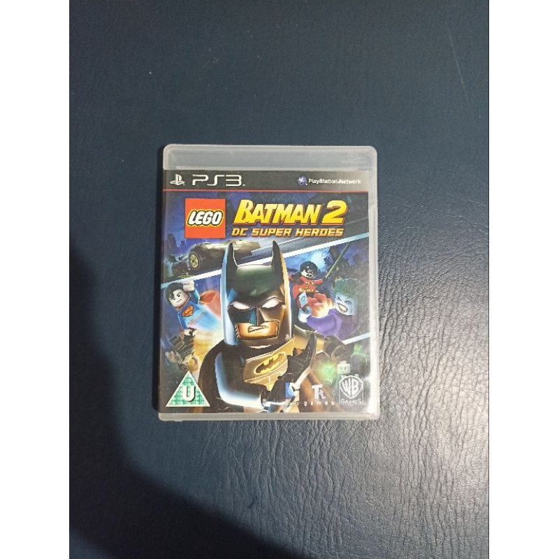PS3 Lego Batman 2 DC Super Heroes Reg 2 BD Kaset CD Game Playstation 3 Games
