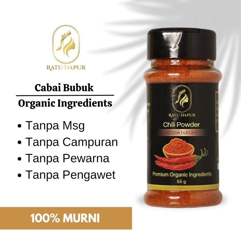 

Cabai Bubuk Chili Powder Bumbu Rempah Masakan Ratu Dapur