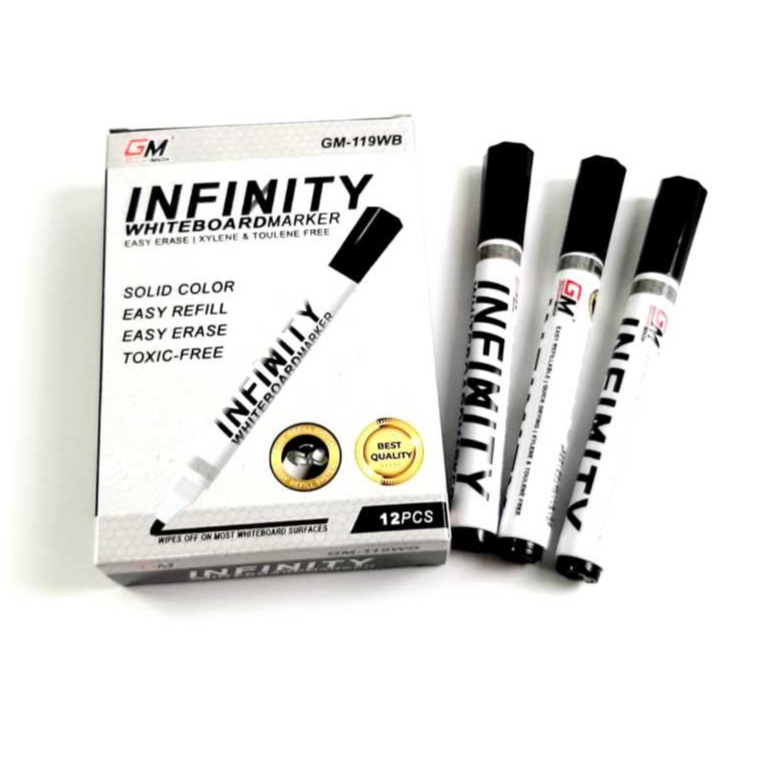 

Harga Grosir (1pcs ) Spidol WHITEBOARD MARKER GM-119WB HITAM