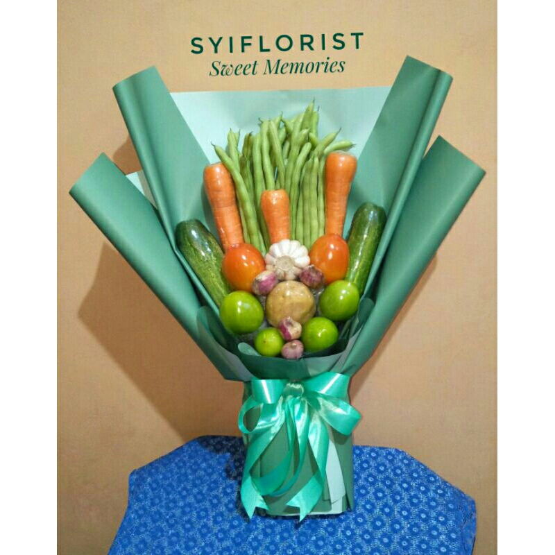 

BUKET SAYUR EKONOMIS UNTUK HARI GURU, HARI IBU, ULTAH, WISUDA, DLL