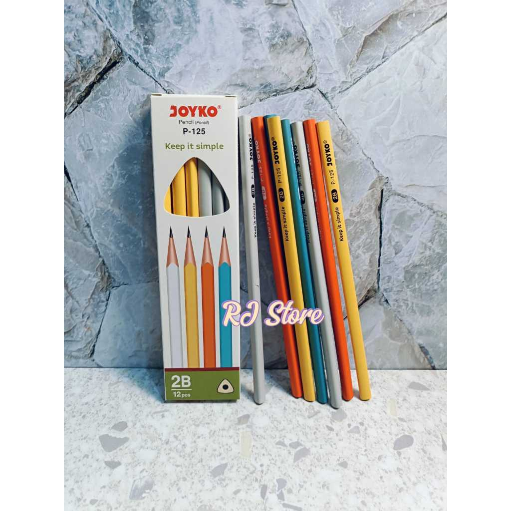 

Pensil 2B Joyko P-125 (12pcs)