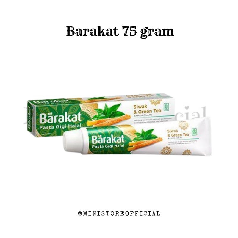 BARAKAT PASTA GIGI SIWAK 75 GRAM