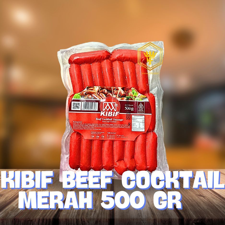 

KIBIF COCKTAIL SOSIS MERAH 500GR