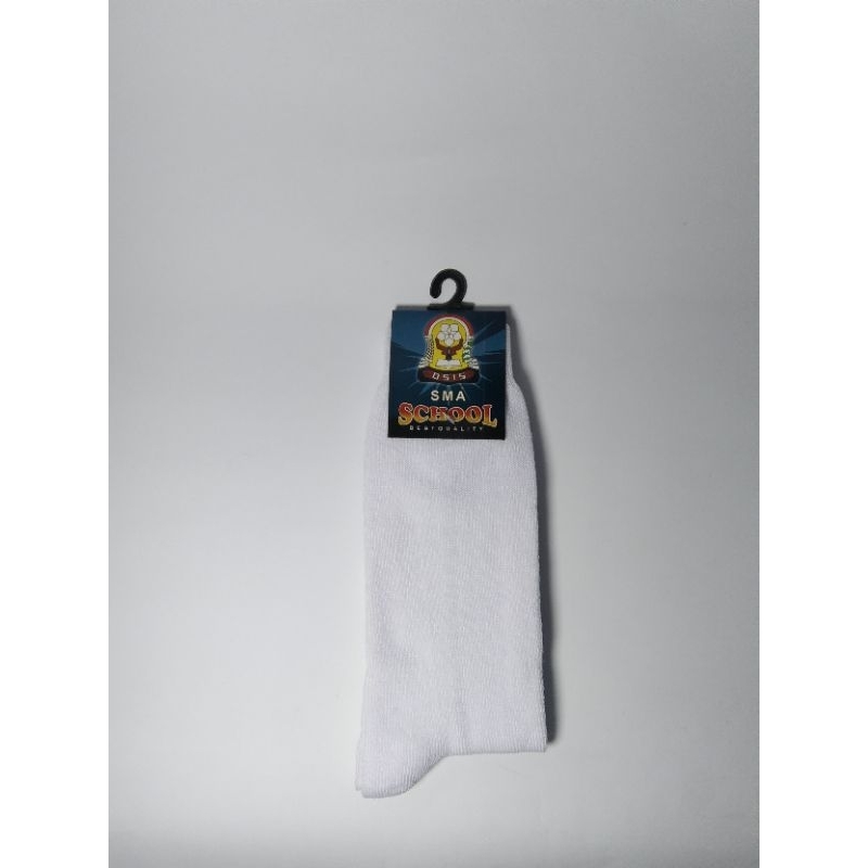 Kaos Kaki Sekolah SMA/Kaos Kaki Sekolah Hitam Putih SMA/Kaos Kaki Hitam Pramuka