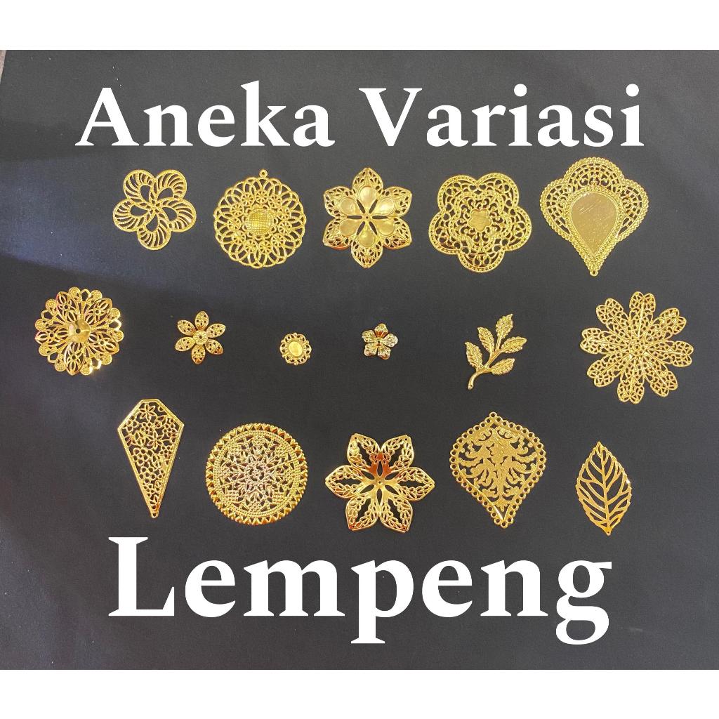 Lempeng Variasi Baju Adat Hiasan Lempengan Aksesoris Bks