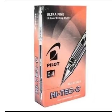 

[PCS] PULPEN HI-TECH PILOT 0.4 MM ULTRA FINE HITAM / BALLPOINT / BOLPEN