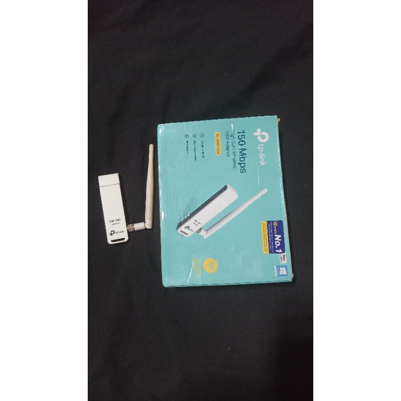 Bekas, TP-LINK TL-WN722N : TPLink 150Mbps High Gain WiFi Wireless USB Adapter. second milik pribadi