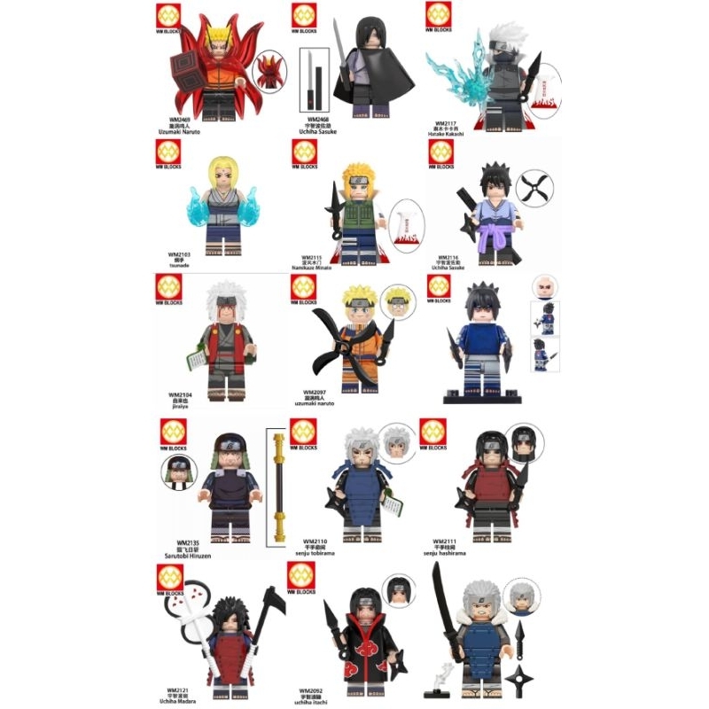 Minifigure Lego Naruto WM Block