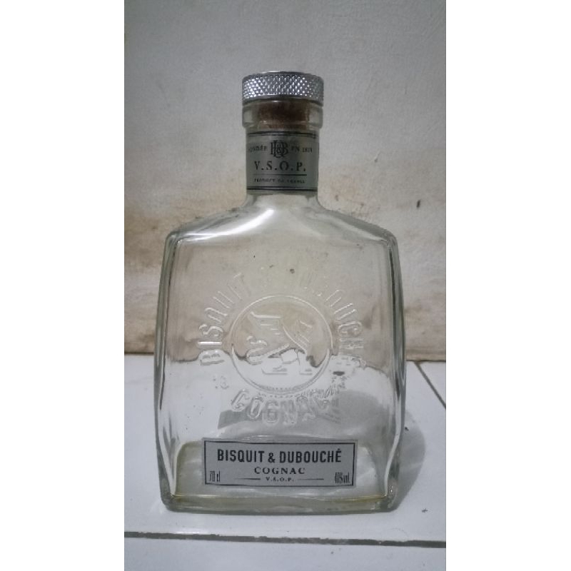 Jual Botol Bekas Bisquit & Dubouche VSOP Cognac.
