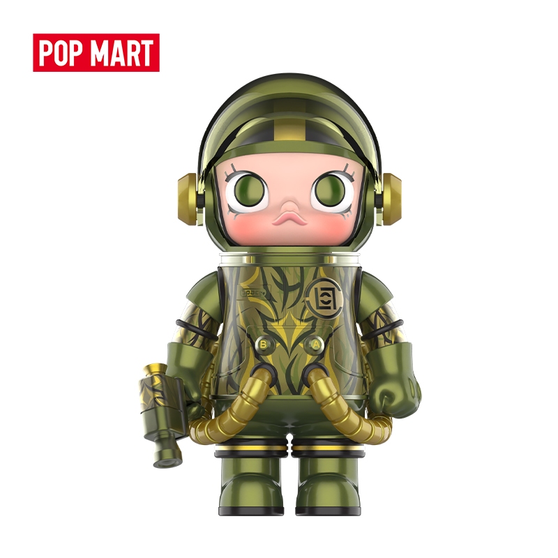 POP MART MEGA SPACE MOLLY 100% CLOT - Olive Alienegra Limited Edition