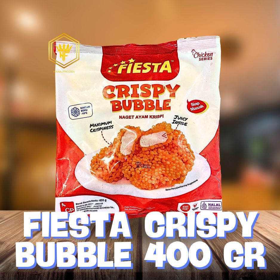 

FIESTA NUGGET CRISPY BUBBLE 400 GR