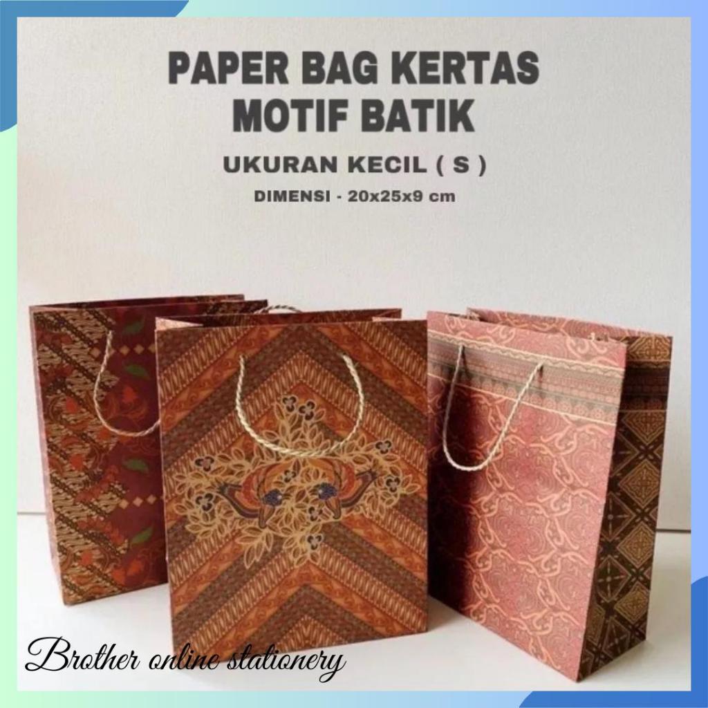 

BOS Hand Bag Kertas MT-Batik/Paper Bag/Goodie Bag/Tas Kue Kertas