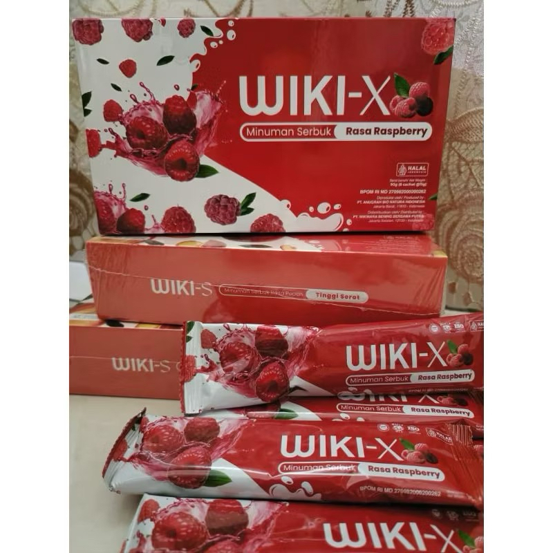 

Wiki-X Minuman Serbuk Rasa Raspberry by Dr Okky