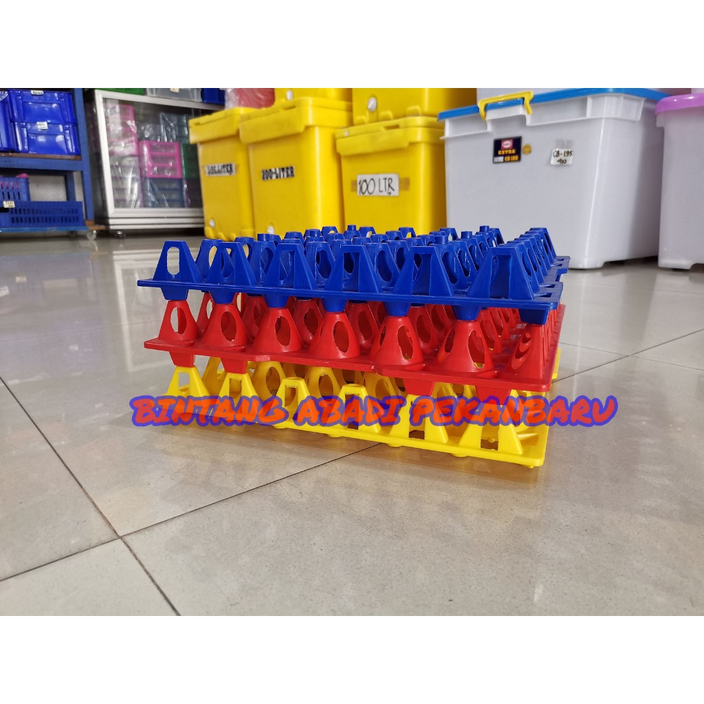 Rak Telur Plastik Tempat Telur Plastik 30 Butir Egg Tray RABBIT 9001