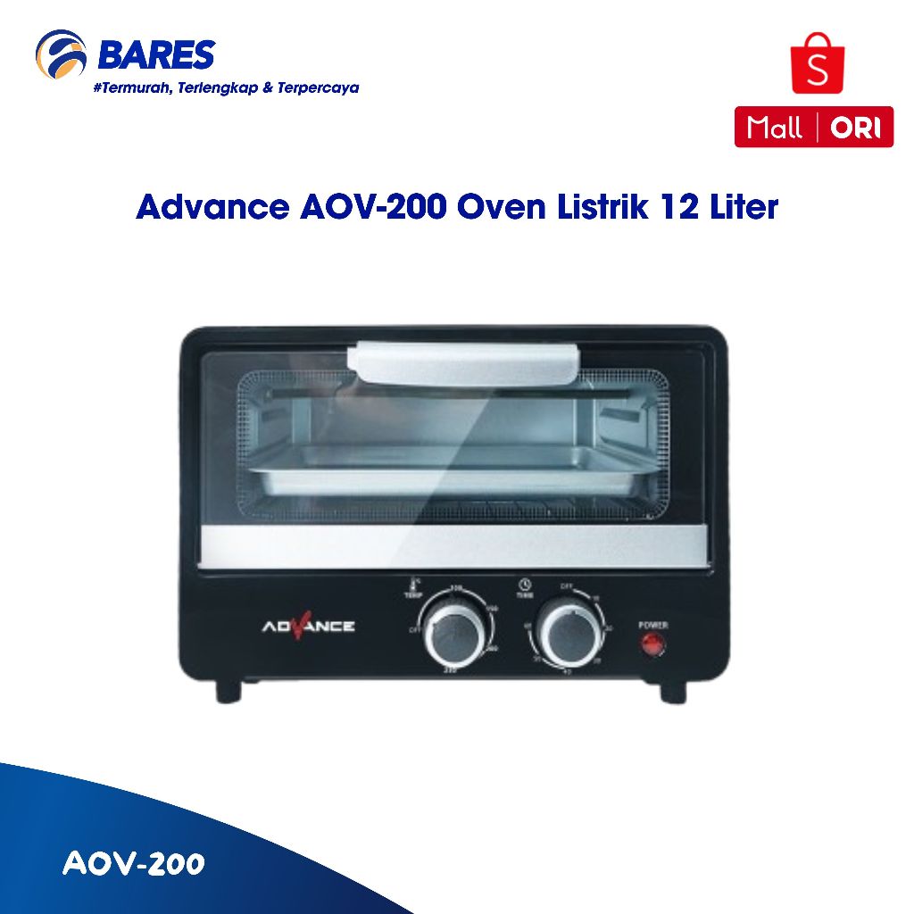 Advance AOV-200 Oven Listrik 12 Liter